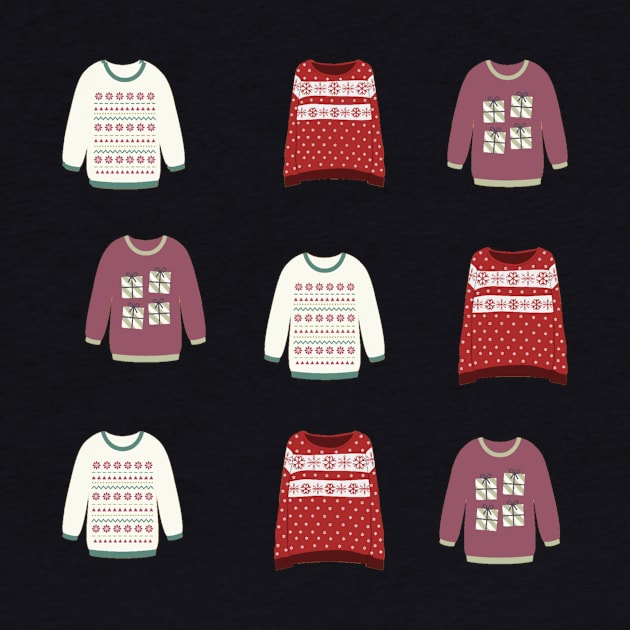 Ugly Christmas Sweater on shirts by Christamas Clothing